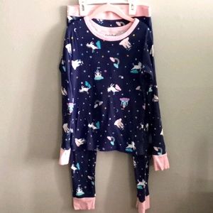Girls Unicorn Pajama Set Size 10